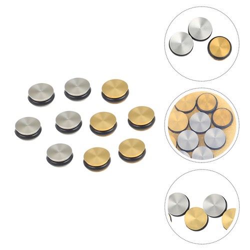 10pcs métal flûte trou